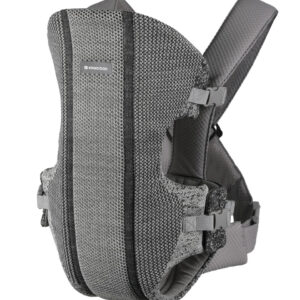 Mochila portabebés GWEN FLY KNIT GRIS