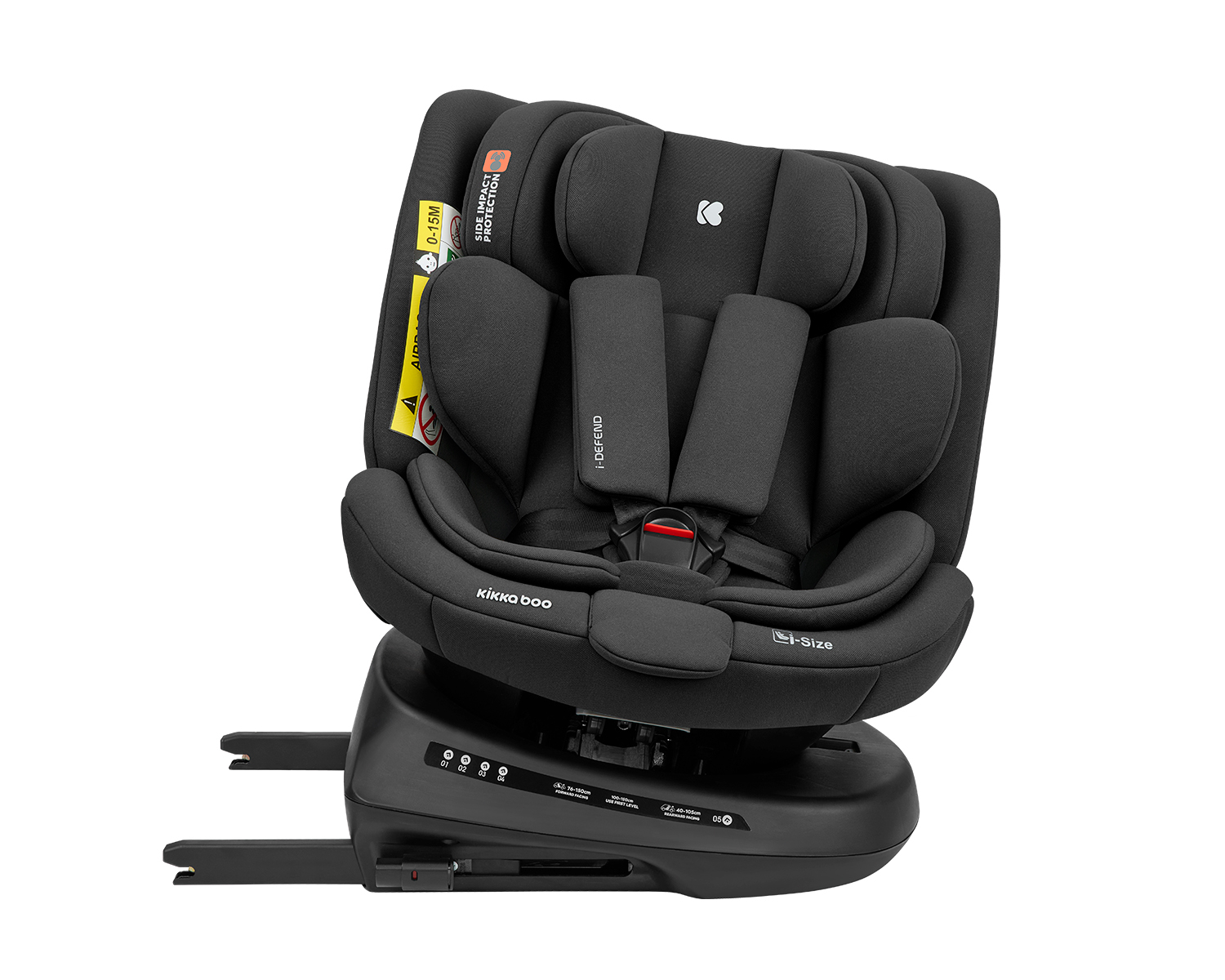 Silla de auto 40-150 CM I-DEFEND I-SIZE Negro - Imagen 12