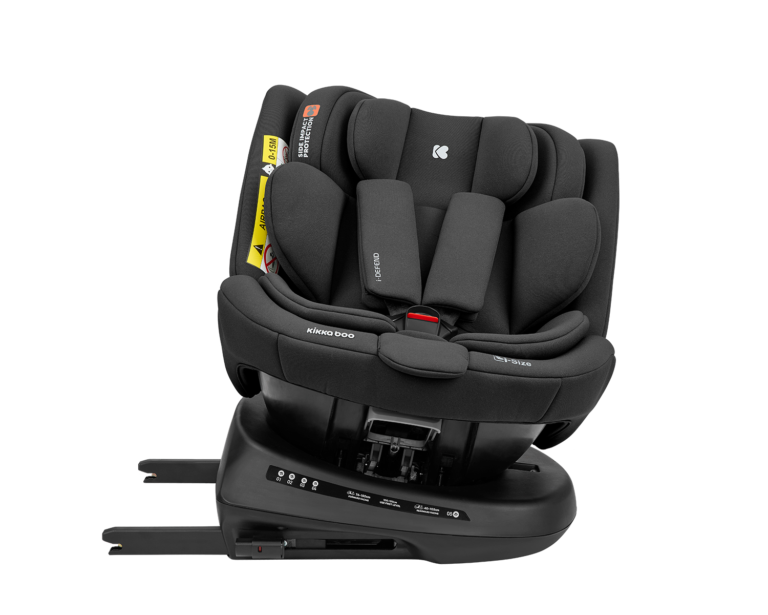 Silla de auto 40-150 CM I-DEFEND I-SIZE Negro - Imagen 13
