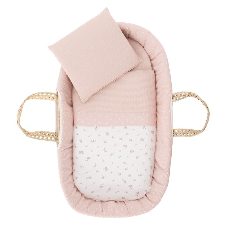 Capazo de mimbre CALMA Rosa de CAMBRASS - Imagen 3