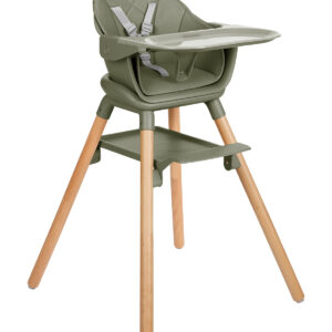 Trona 2 en 1 WOODY Verde Militar