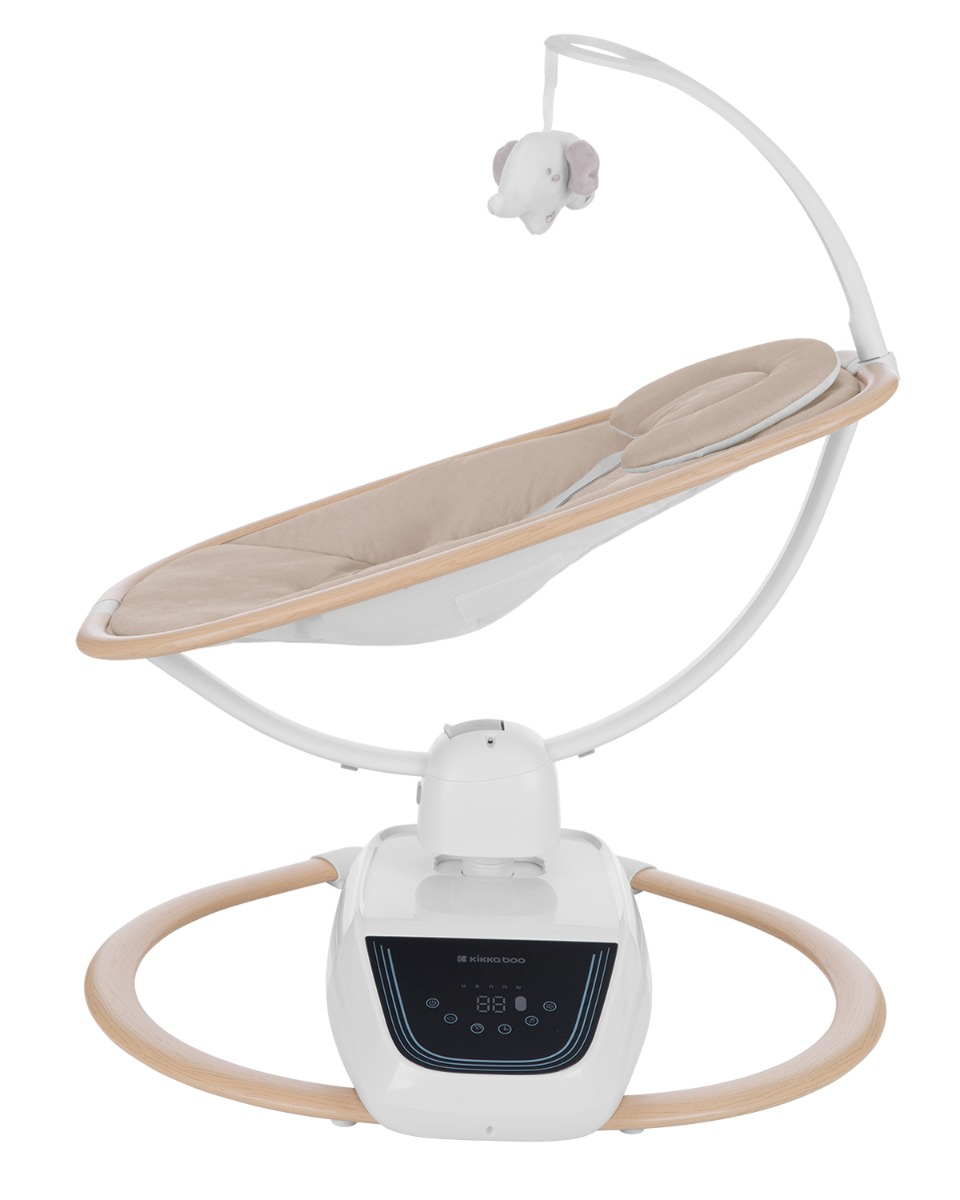 Columpio eléctrico BEEMOVE Beige - Imagen 4