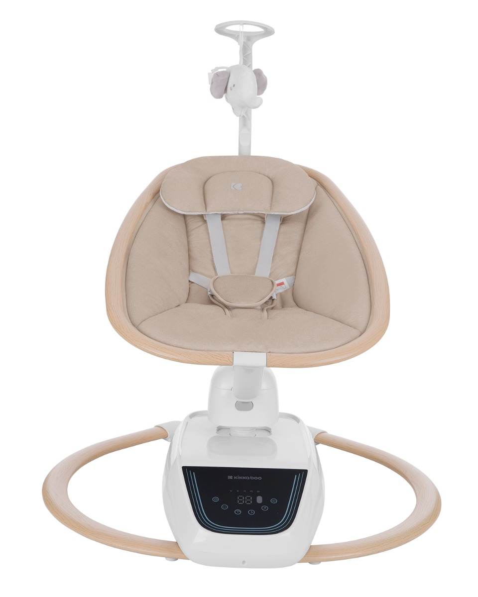 Columpio eléctrico BEEMOVE Beige - Imagen 5