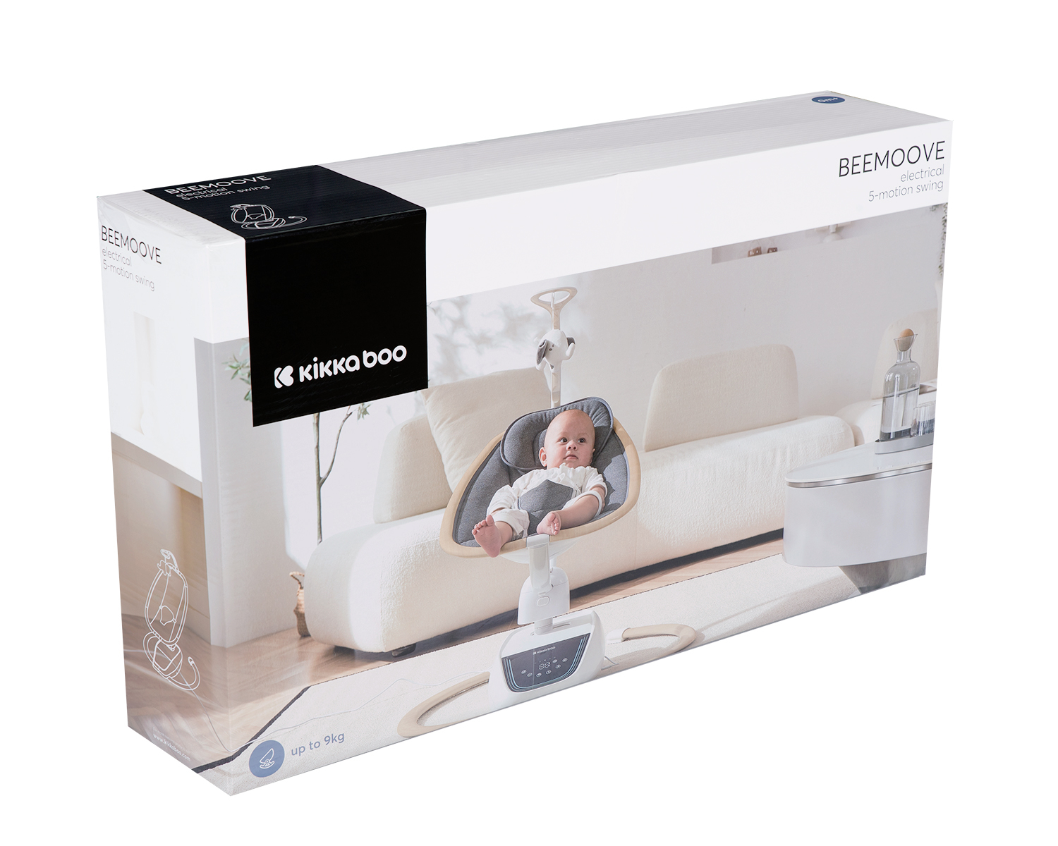 Columpio eléctrico BEEMOVE Beige - Imagen 11