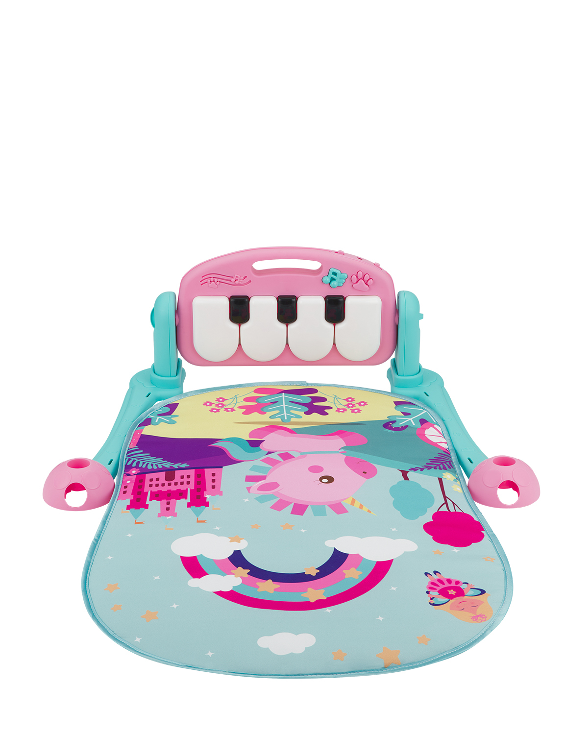 Alfombra de juegos con piano PINK RAIMBOW - Imagen 5