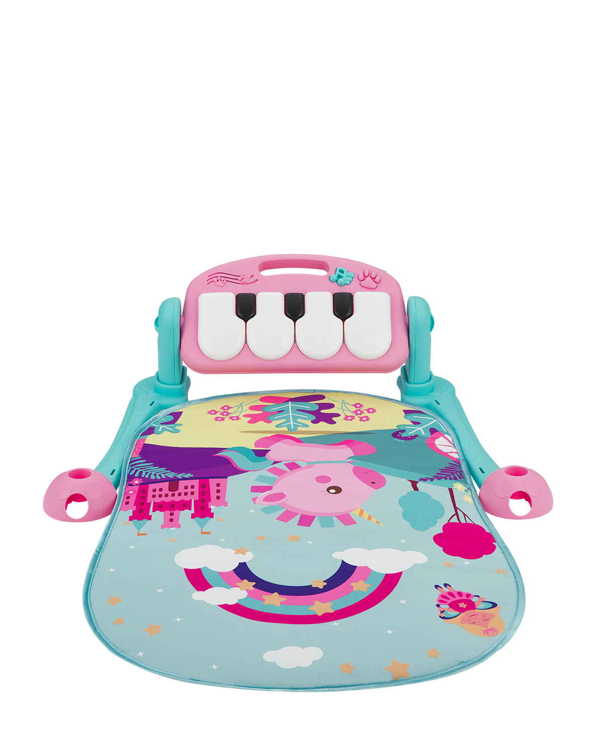 Alfombra de juegos con piano PINK RAIMBOW - Imagen 6