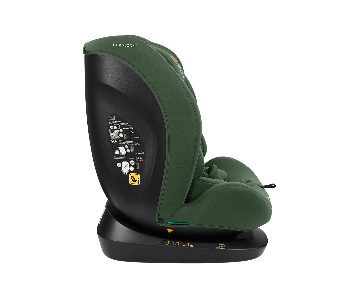 Silla de coche I-SIZE XPLORE 2 Verde - Imagen 5