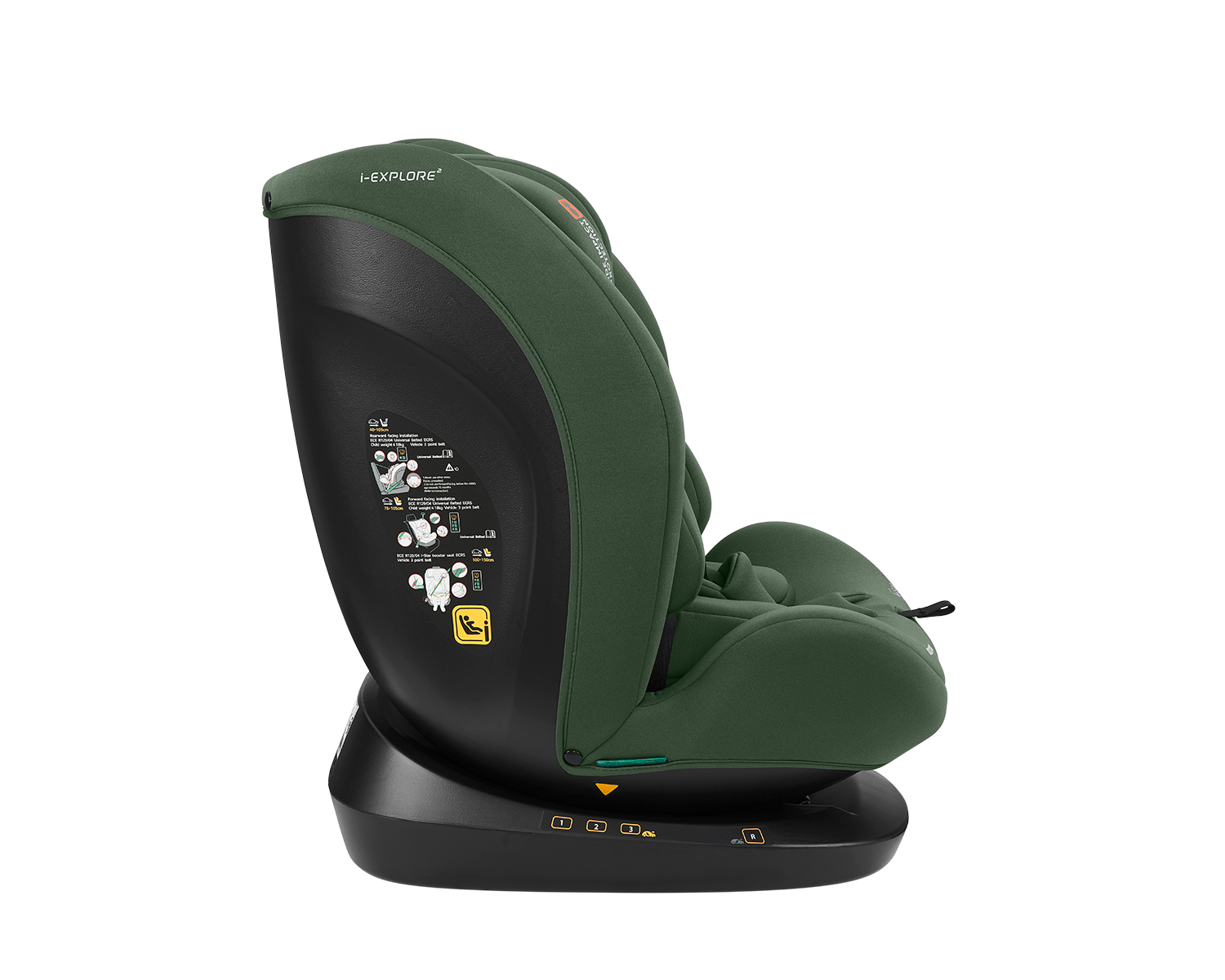 Silla de coche I-SIZE XPLORE 2 Verde - Imagen 6