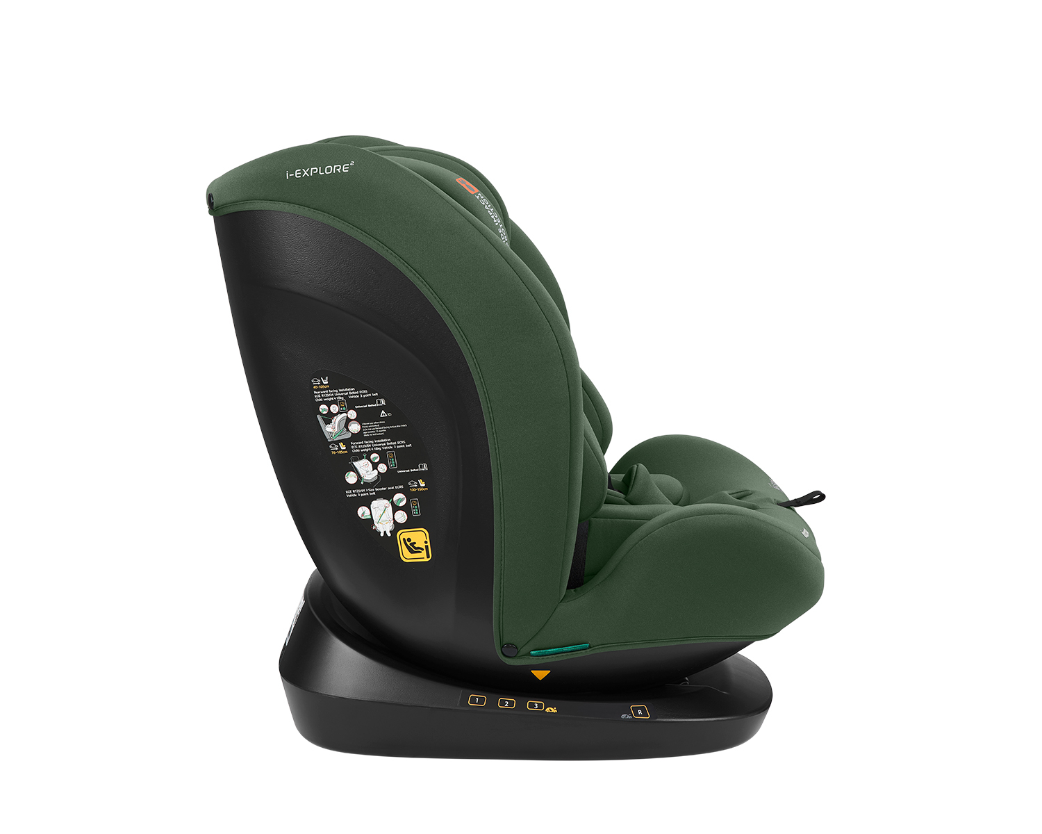 Silla de coche I-SIZE XPLORE 2 Verde - Imagen 7