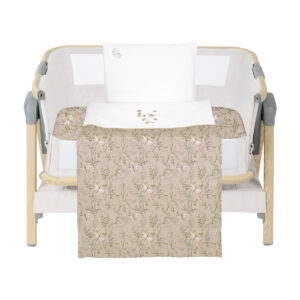 Juego para minicuna 3piezas SECRET GARDEN Beige