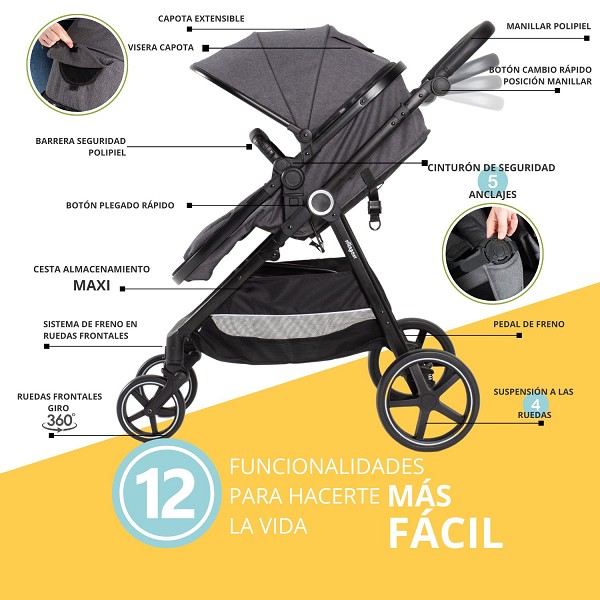 Carrito transformable VERSA - Imagen 3