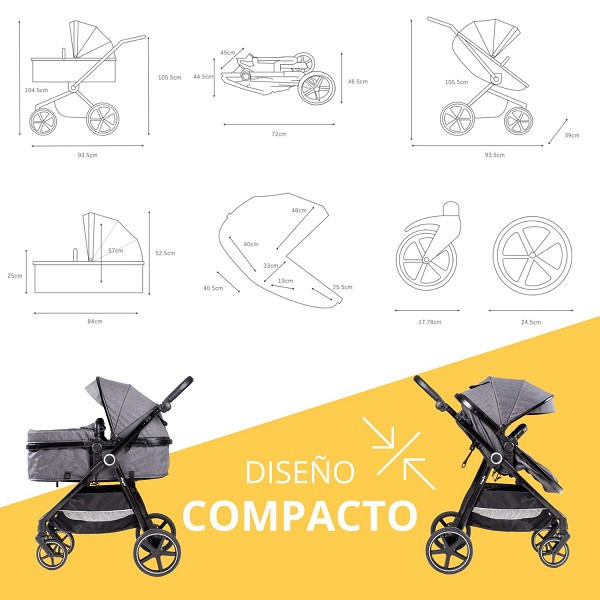 Carrito transformable VERSA - Imagen 9
