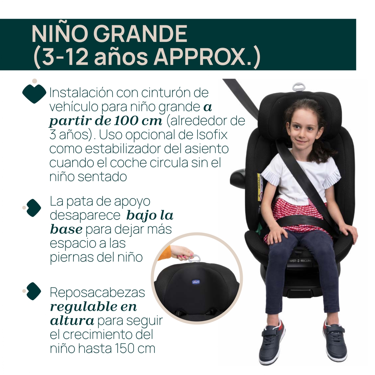 Silla auto EVERONE I-SIZE - Imagen 4