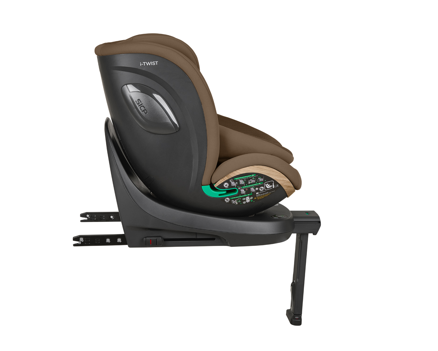 Silla de coche 40/150cm I-TWIST I-SIZE Coffe 2026 - Imagen 11