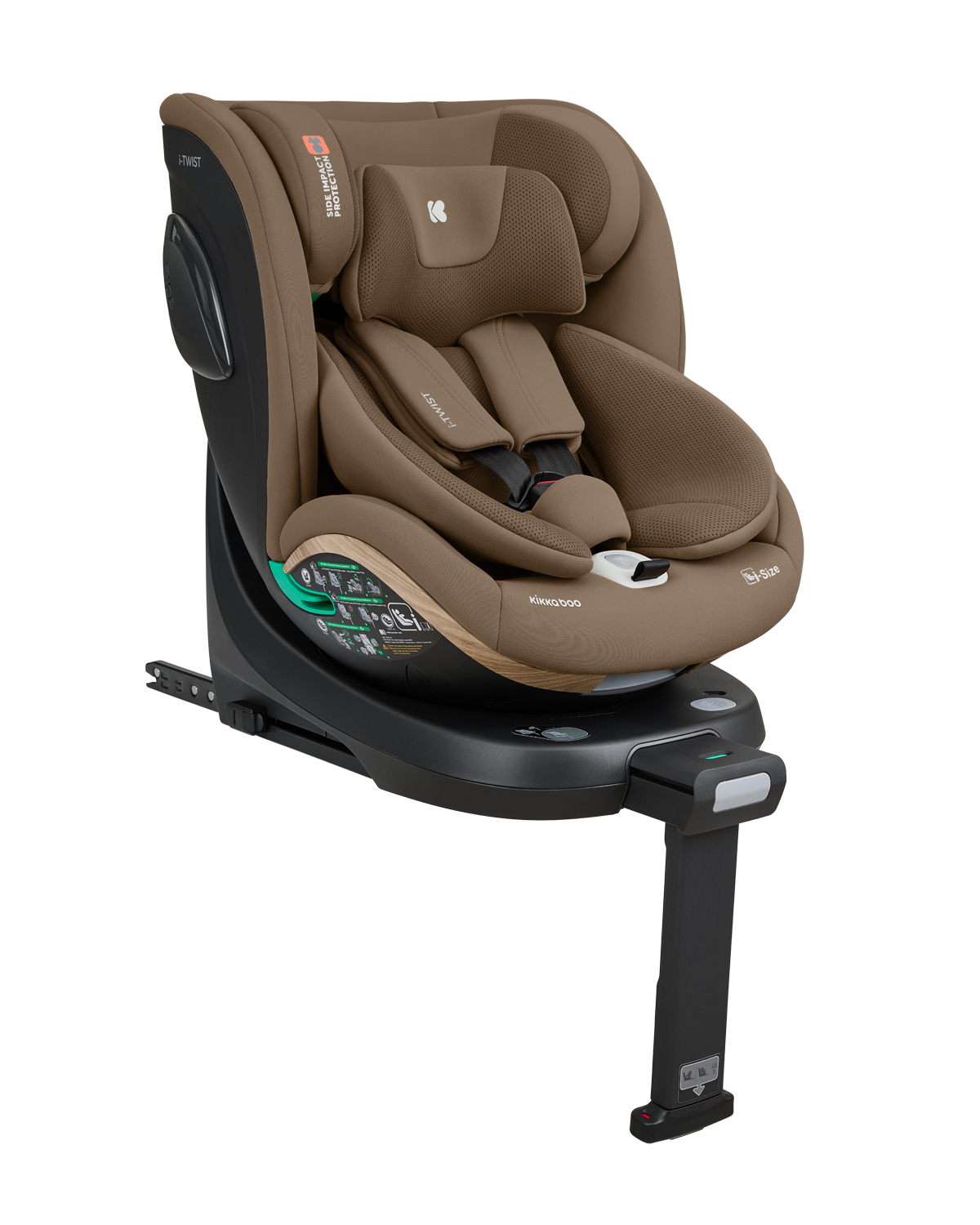 Silla de coche 40/150cm I-TWIST I-SIZE Coffe 2026