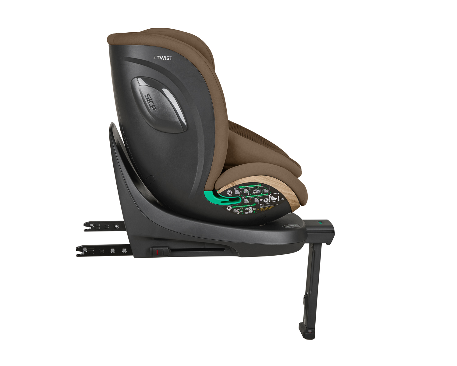 Silla de coche 40/150cm I-TWIST I-SIZE Coffe 2026 - Imagen 9