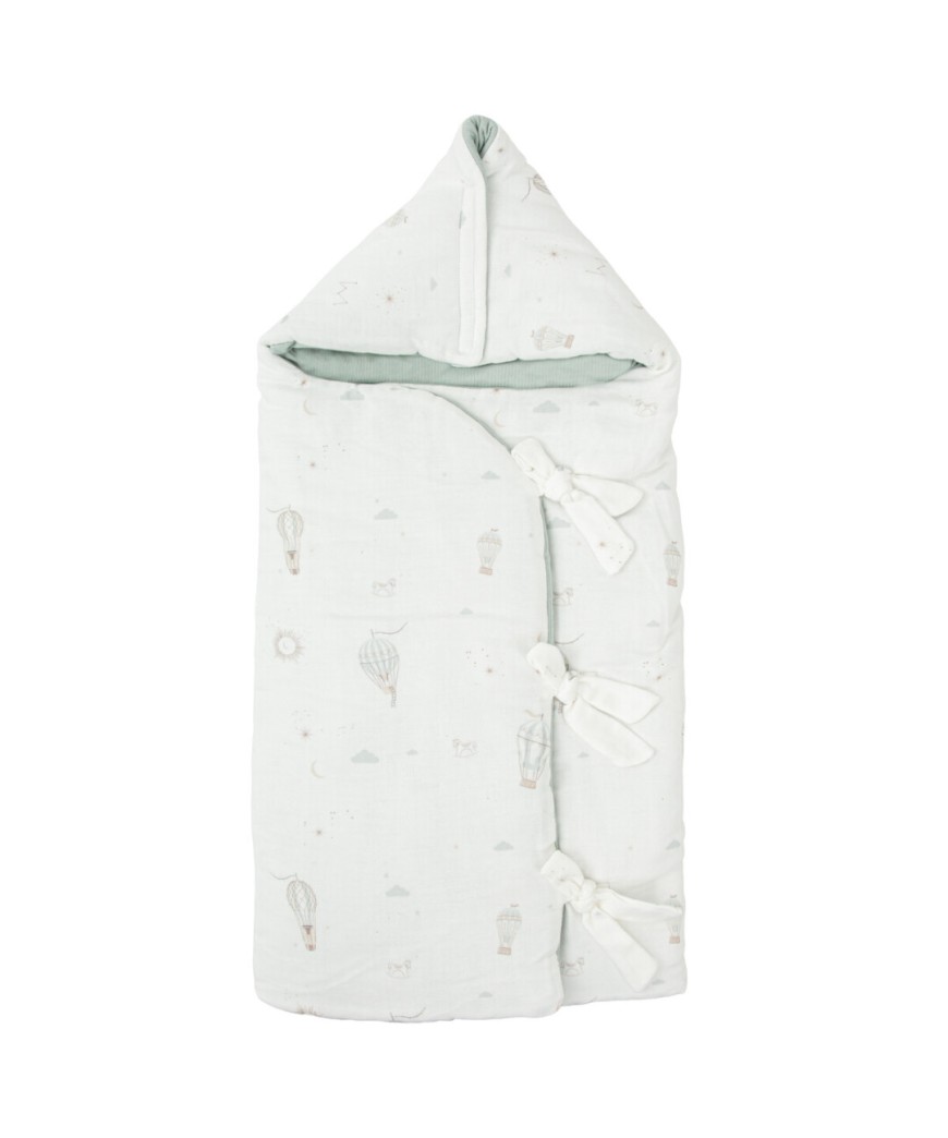Saco para capazo con capucha BLUE SKY BIMBIDREAMS