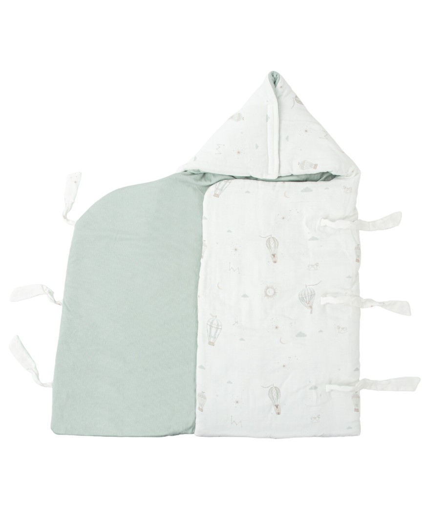 Saco para capazo con capucha BLUE SKY BIMBIDREAMS - Imagen 3